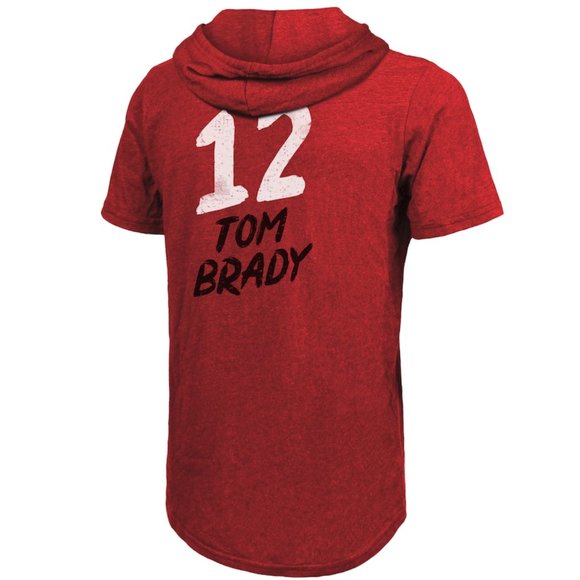 Tom Brady Tampa Bay Buccaneers Fanatics Super Bowl Short Sleeve Hoodie T-Shirt - Picture 3 of 3